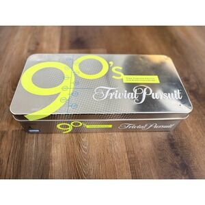 Hasbro Trivial Pursuit 1990's Time Capsule Trivia Edition Board Game COMPLETE